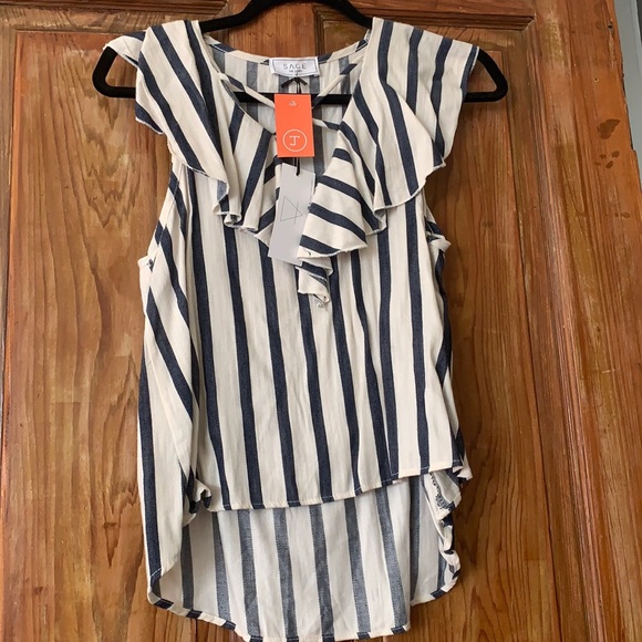 NWT Sage the Label top Small - Picture 2 of 4